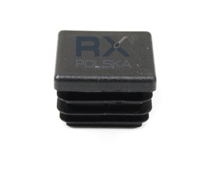 Заглушка пластиковая для профиля 30x30мм черная, ПОЛИЭТИЛЕН