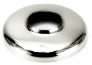 Покрышка декоративная 90х33,7мм, AISI 304, ПОЛИР