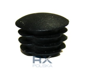 Заглушка пластиковая выпуклая для вбивания в трубу 14 mm серая, ПОЛИЭТИЛЕН