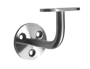 Крепление стена - перила (профиль), AISI 304, ШЛИФ