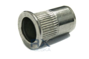 Заклепочная гайка M8 из нерж. стали, плоский