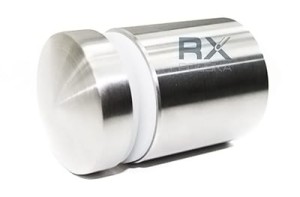 Точечный стеклодержатель ø40мм/дист. 50мм, AISI 304, ШЛИФ