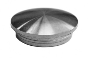 Заглушка выпуклая 25 x 2мм, AISI 304, ШЛИФ