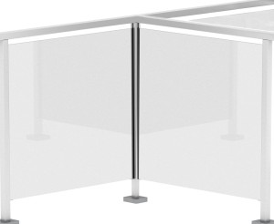 Post Slot B-4 connecting "T" 40x40mm AL