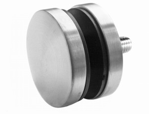 Точечный стеклодержатель 50/8мм М12, AISI 304, ШЛИФ