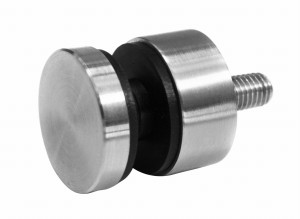 Точечный стеклодержатель ø30мм для плоской поверхности, AISI 316, ШЛИФ