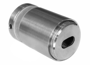 Точечный стеклодержатель ø50мм/дист. 50мм, с регуляцией М10, AISI 304, ШЛИФ