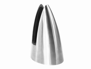 Держатель стекла с креплением к полу SPIGOT 120/176, стекло 16,76-21,52 AISI 316, ШЛИФ