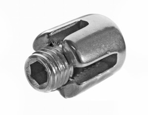 Зажим троса для поперечной линии - 4 мм AISI 316